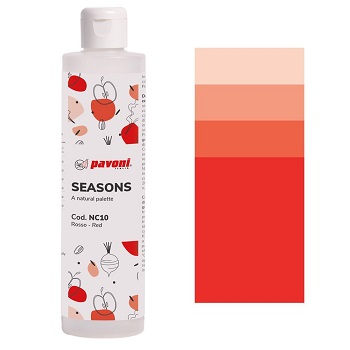 Pavoni Seasons Natural Coloured Cocoa Butter - Red  - 200g
